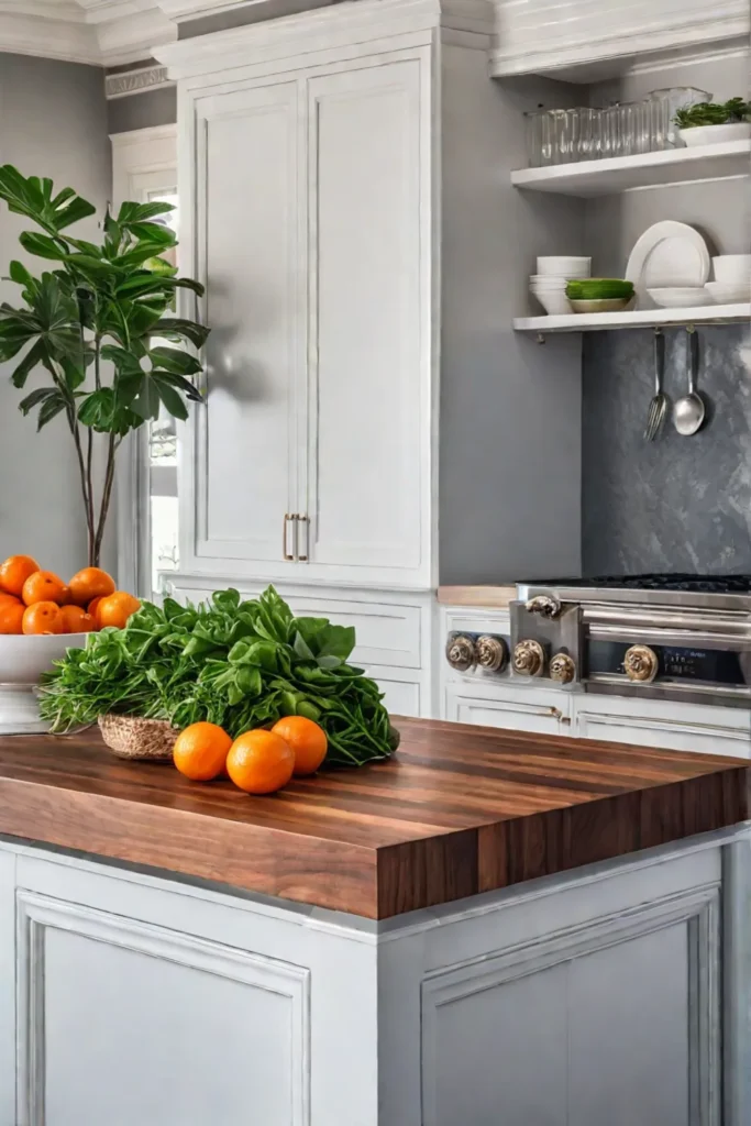 Butcher block countertops warmth and tradition
