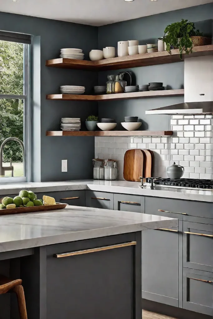 Harmonious design visually appealing kitchen cabinets