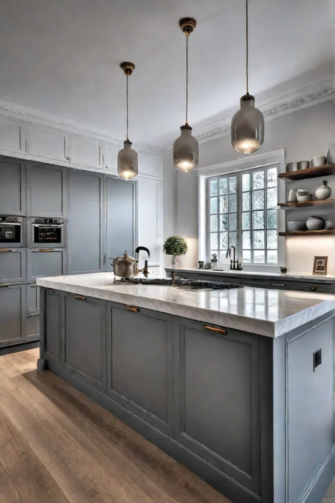 Kitchen transformed with strategic lighting design