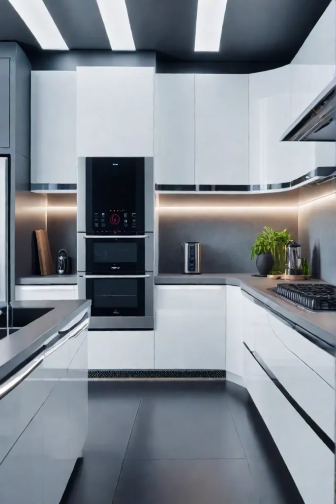 Kitchens of the future with robotics