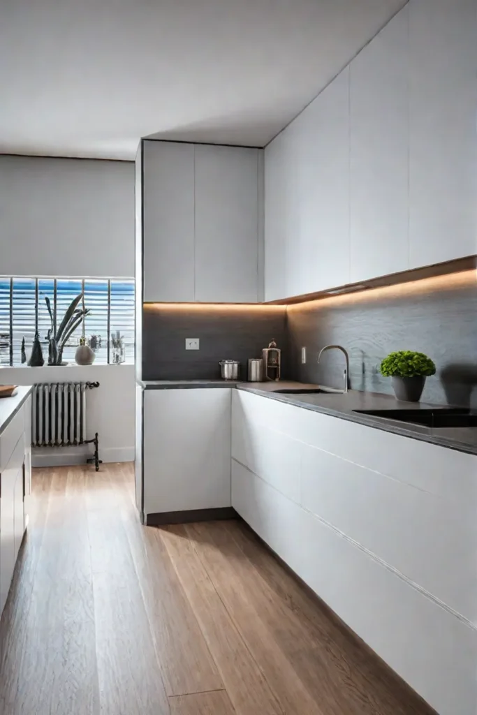 Modern kitchen practical and stylish