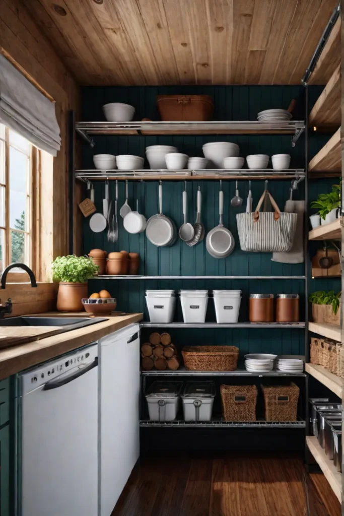 Ecofriendly storage solutions for a sustainable kitchen