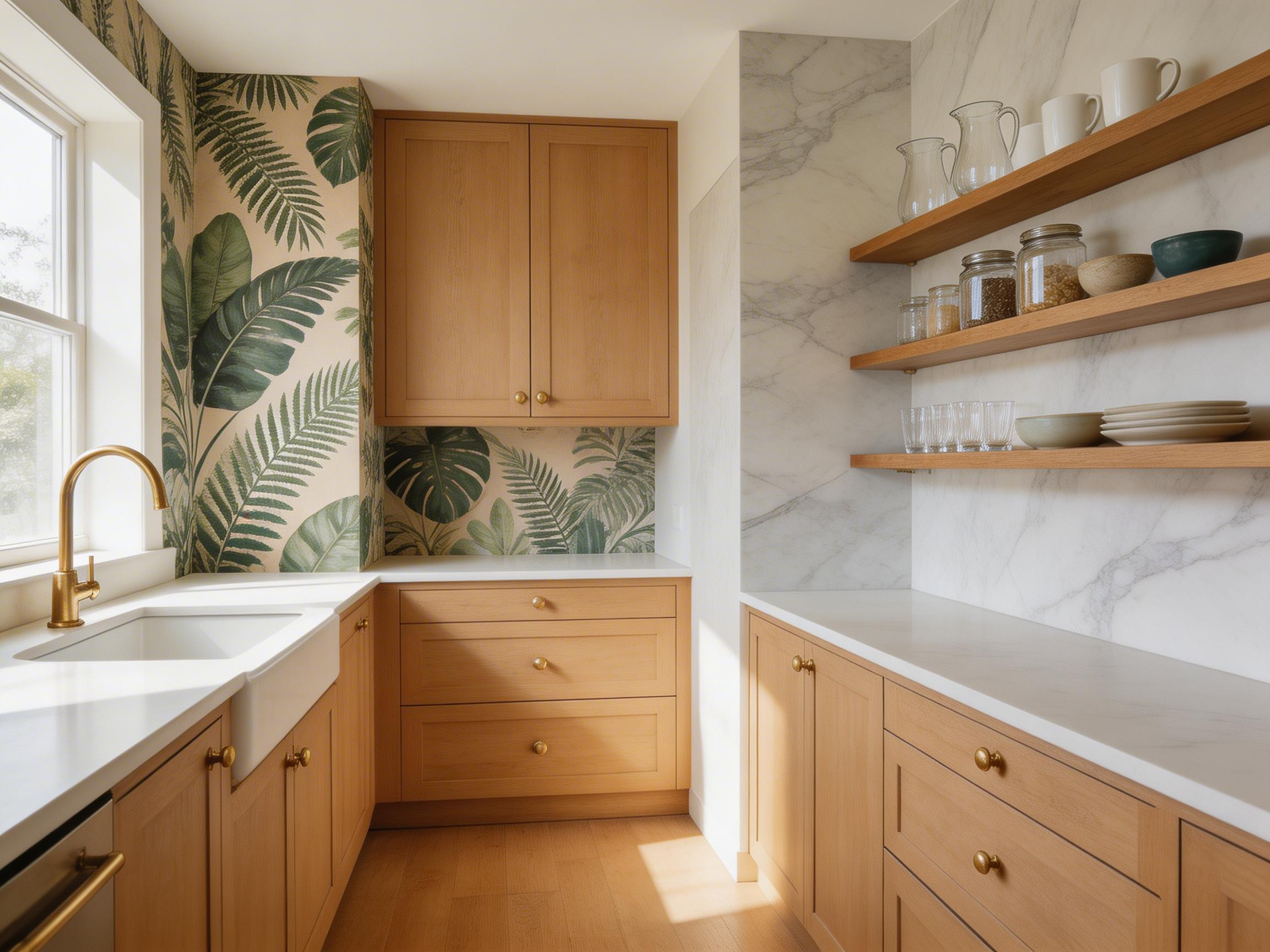 15 Kitchen Wallpaper Designs That Transform Any Space - Remodel Gang